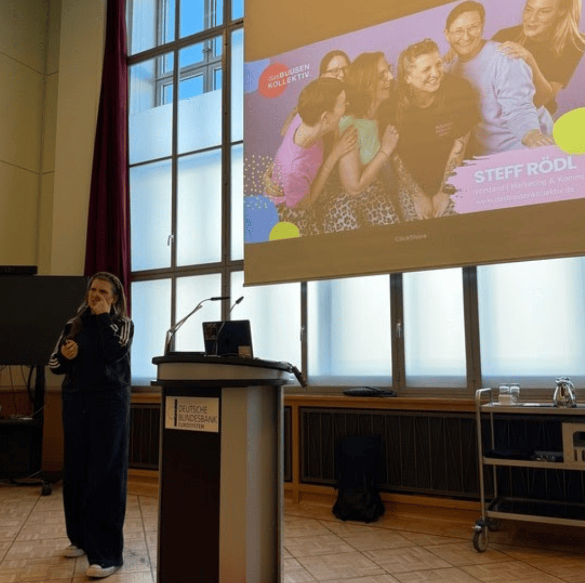 Von wegen zugeknöpft: #TouchMyCancer bei der Deutschen Bundesbank